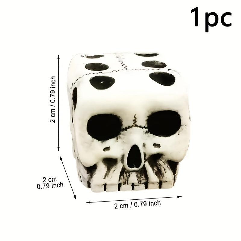 Skull Dice Party Game Funny Ornaments Car Decor