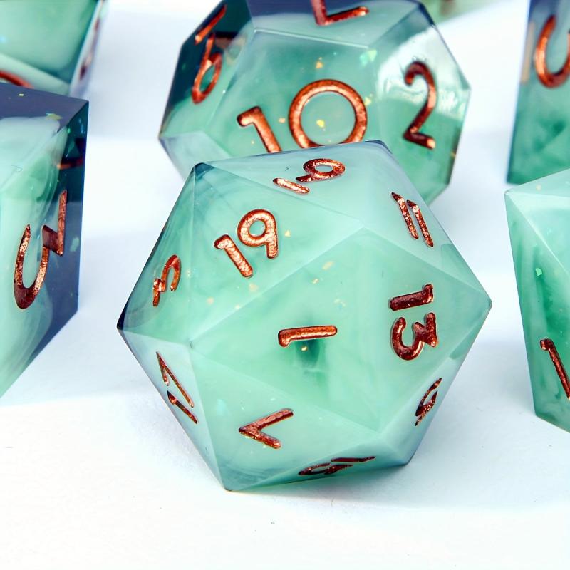 7pcs Polyhedral Dices - Cosplay Board Game Gift