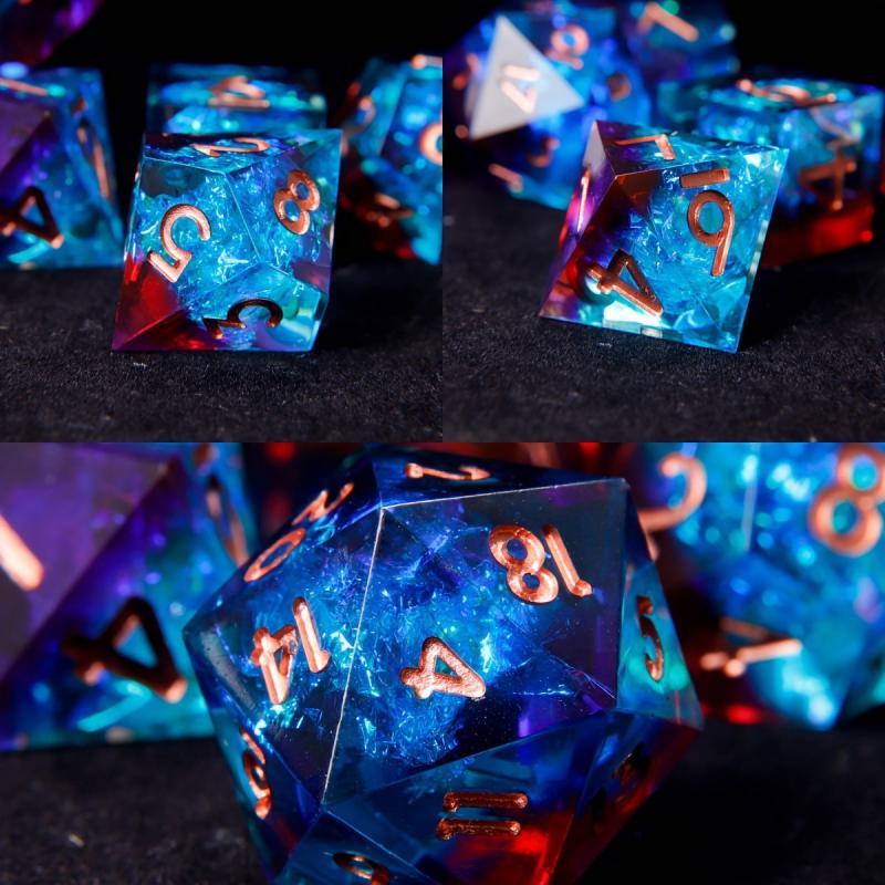 7pcs Polyhedral Dices - Cosplay Board Game Gift