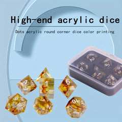 7pcs Polyhedral Dice Set for Tabletop Games