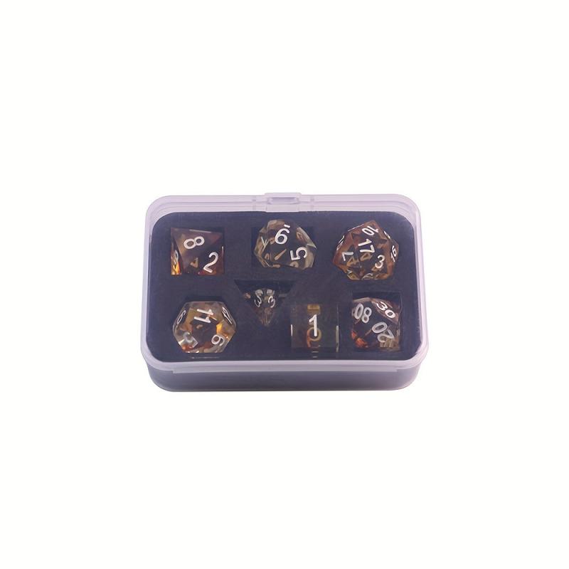 7pcs Polyhedral Dice Set for Tabletop Games