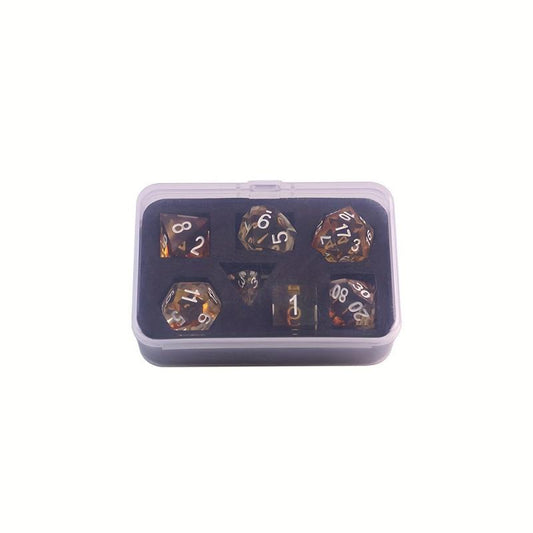 7pcs Polyhedral Dice Set for Tabletop Games