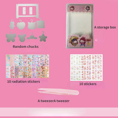 Guka Hanger Acrylic DIY Creative Decorative Chuck Hand Ledger Sticker Set