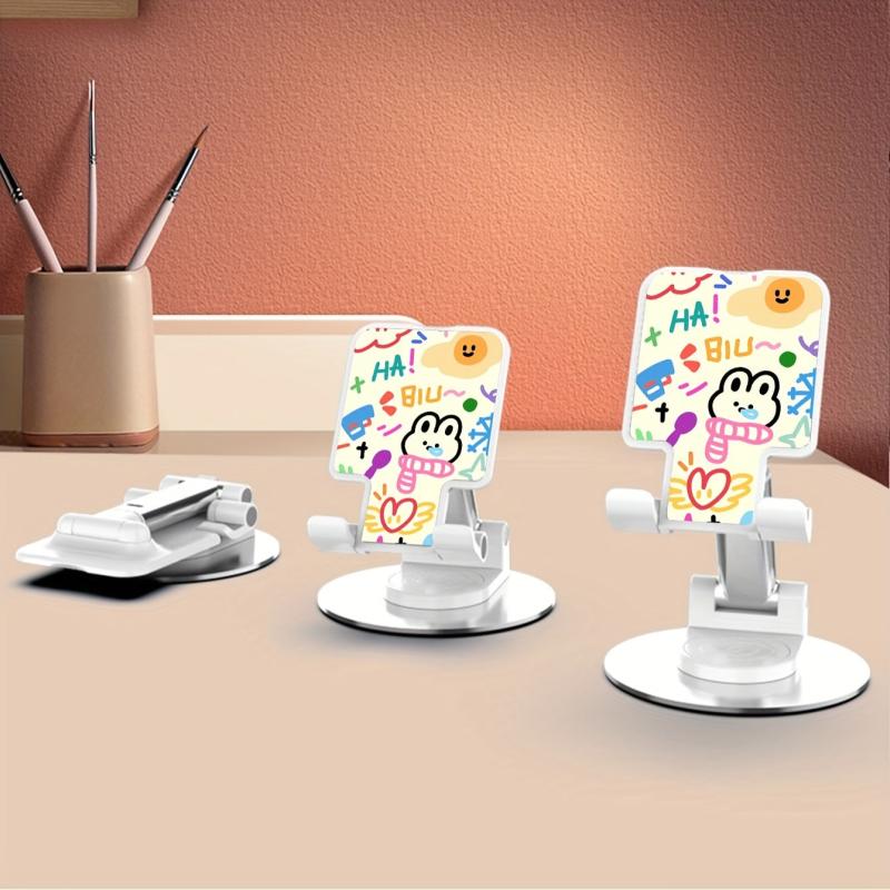 Cartoon Graffiti 360 Rotatable Bracket Phone Holder
