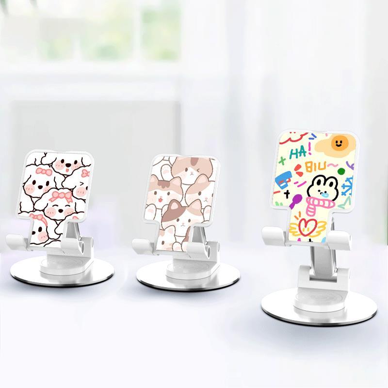 Cartoon Graffiti 360 Rotatable Bracket Phone Holder