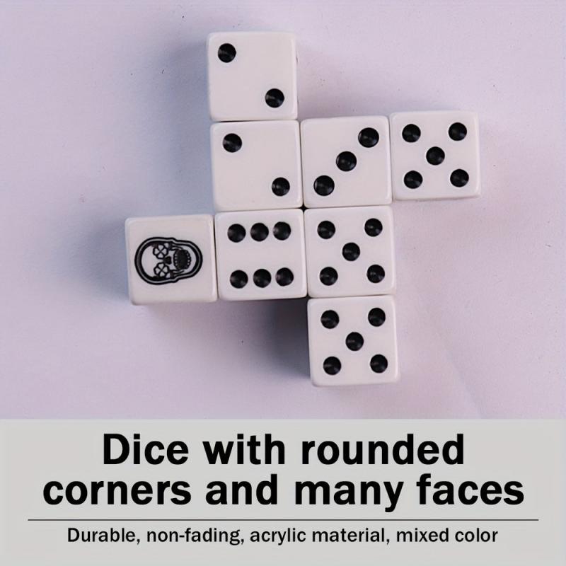 5pcs Essential Dices For Party Multiplayer Games