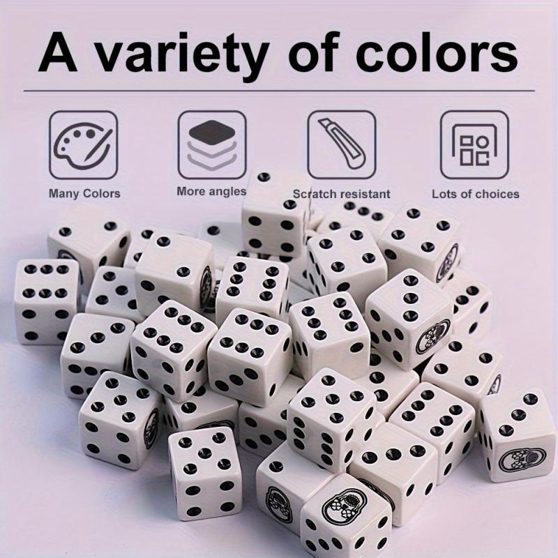 5pcs Essential Dices For Party Multiplayer Games