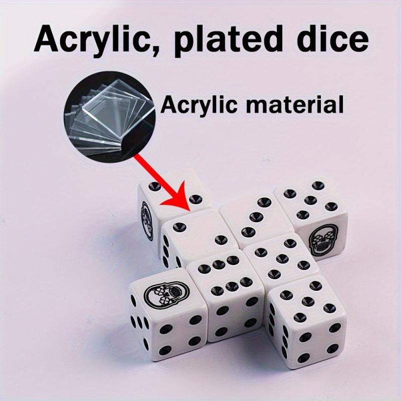 5pcs Essential Dices For Party Multiplayer Games