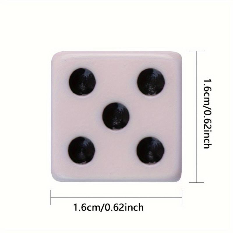 5pcs Essential Dices For Party Multiplayer Games