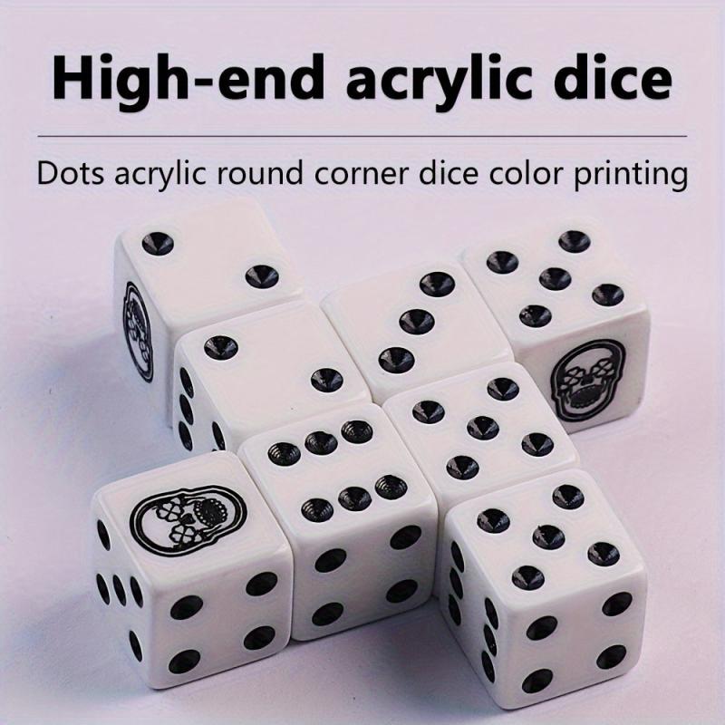 5pcs Essential Dices For Party Multiplayer Games