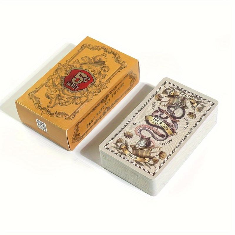 5 Cent Tarot 2nd Edition Deck w/ QR Code Guidebook