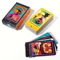 Classic Rainbow Tarot Deck With Guide Book for Beginners