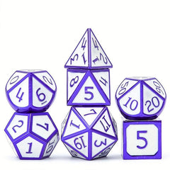 7pcs Metal Polyhedral Dice Set for Role-playing Games