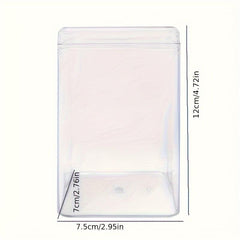 Clear Acrylic Display Cases for Dolls - 6pcs