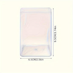 Clear Acrylic Display Cases for Dolls - 6pcs