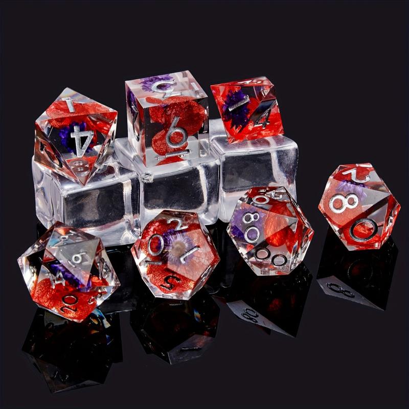 7pcs Polyhedral Dice Set for Table Games