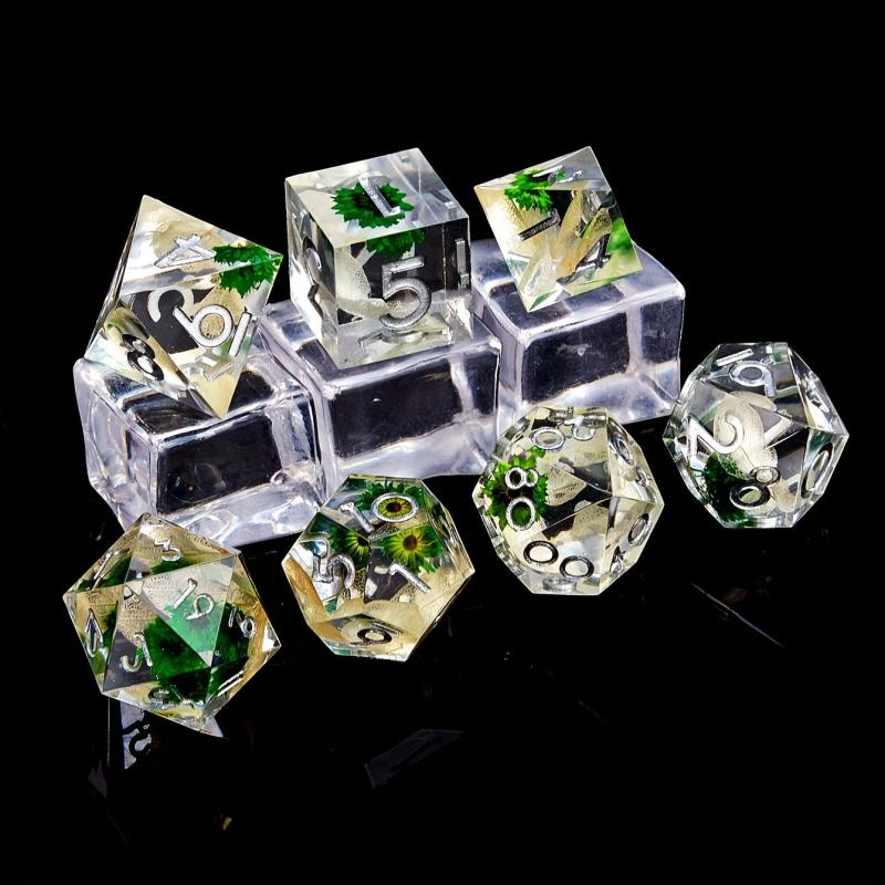 7pcs Polyhedral Dice Set for Table Games