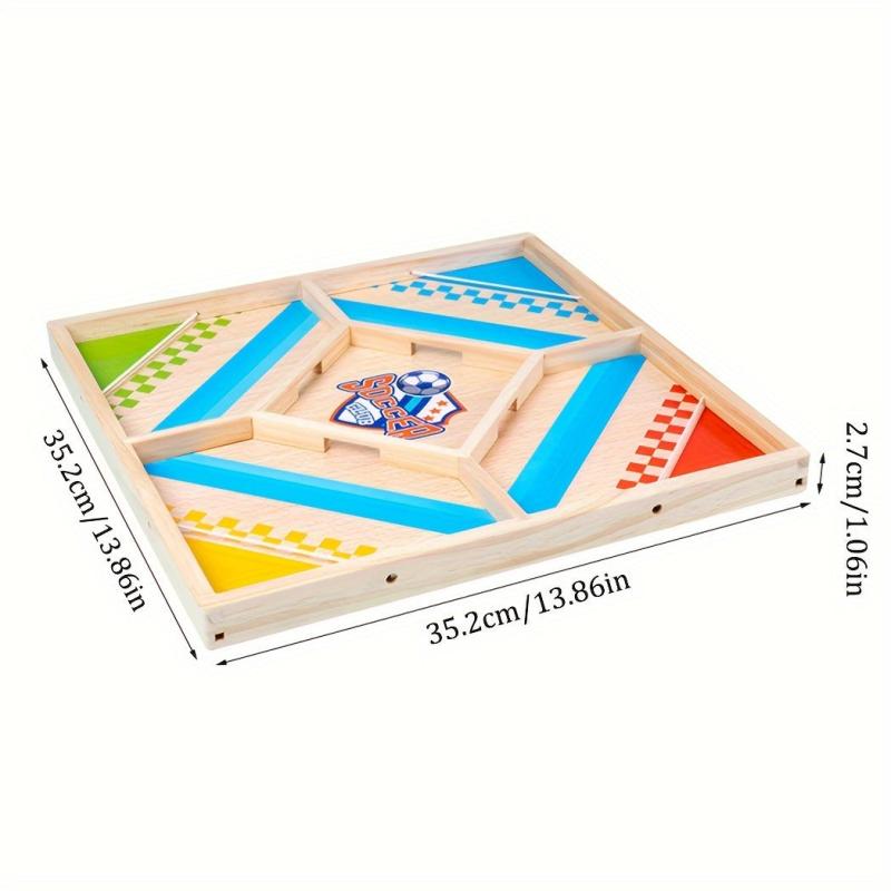 Wooden Double Battle Pop up Chess Interactive Desktop Game