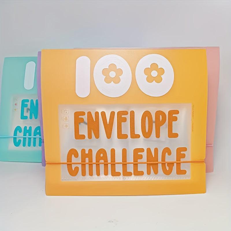 100 Envelope Cash Savings Challenge Binder