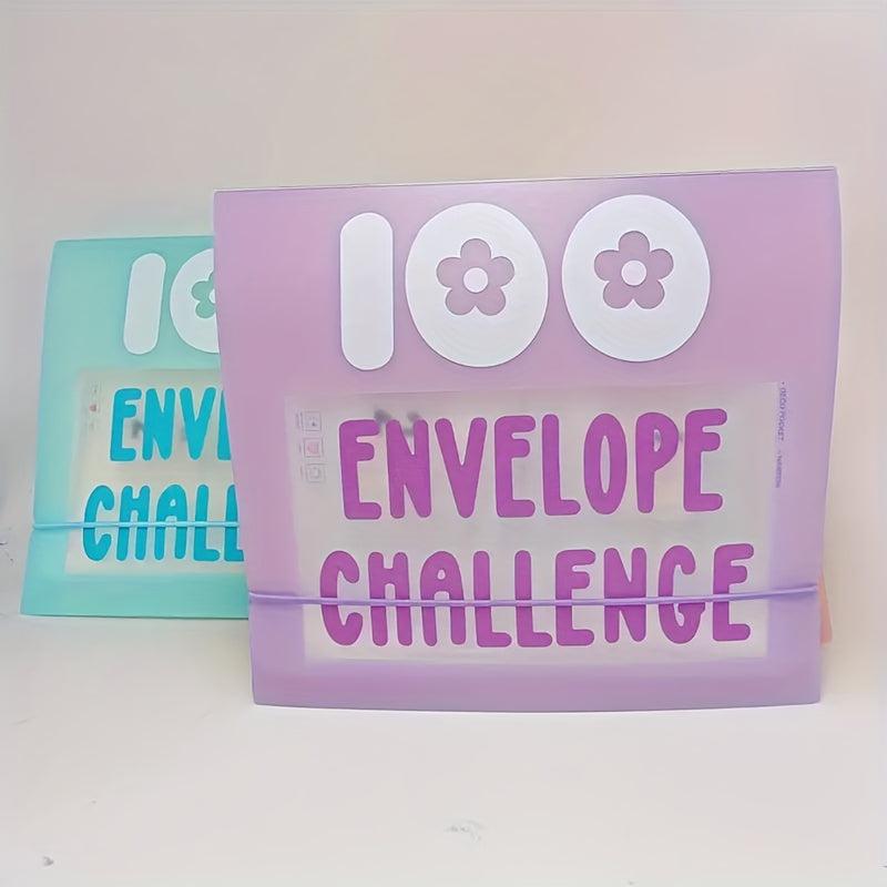 100 Envelope Cash Savings Challenge Binder
