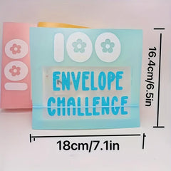 100 Envelope Cash Savings Challenge Binder