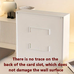 Wall Mounted Doll Storage Box Acrylic Display Case Adjustable Stand Dust Proof