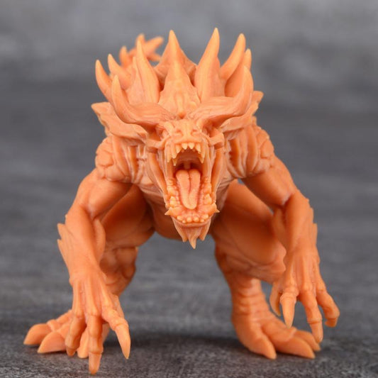 Tarrasque 3D Printed Tabletop Miniature - RPG Board Game Gift