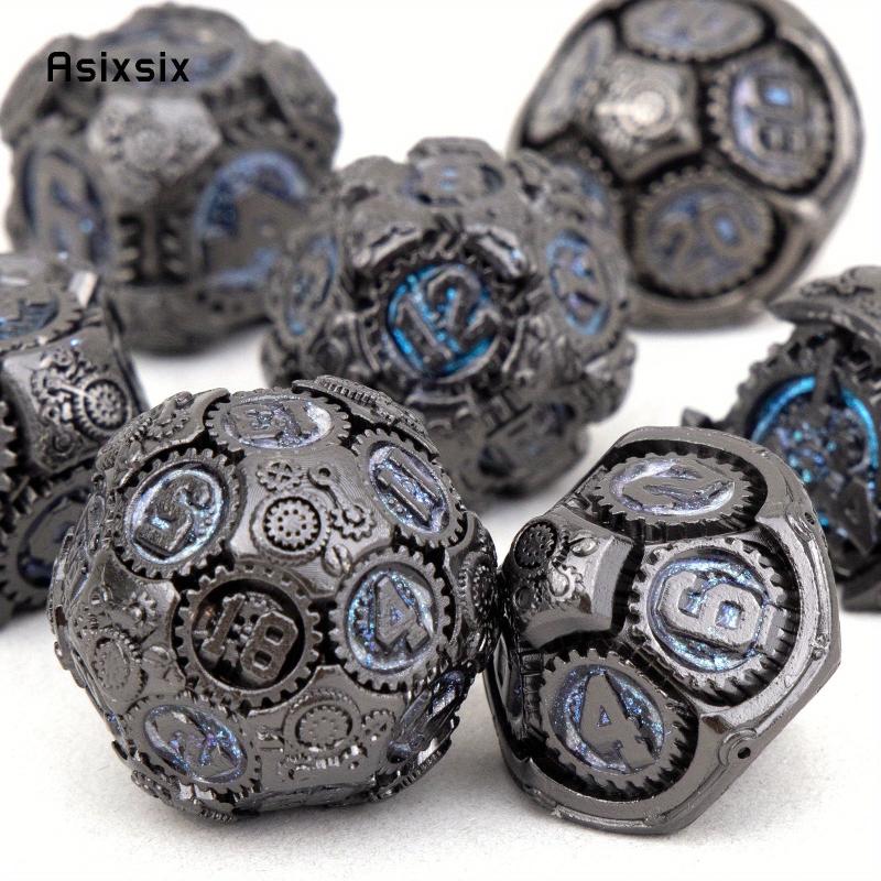7pcs Metal Polyhedral Dice Set for Board Game