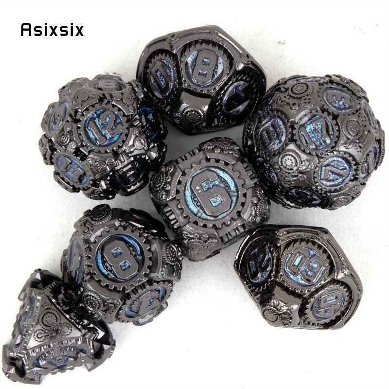 7pcs Metal Polyhedral Dice Set for Board Game