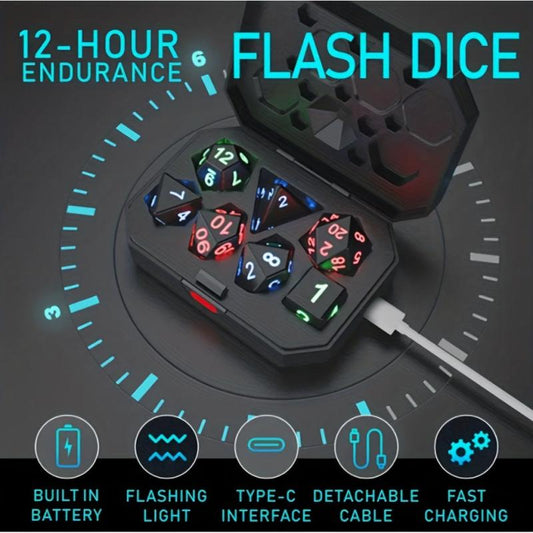 Colorful Electronic Dice Board Game
