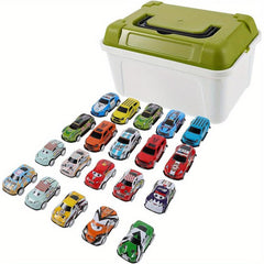 Alloy Iron Toy Pull back Car Various Graffiti Metal Racing Models Christmas Gift