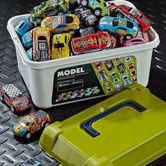 Alloy Iron Toy Pull back Car Various Graffiti Metal Racing Models Christmas Gift
