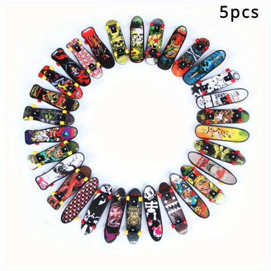 Hand Skateboard Toy Fingertip Skateboard Desktop Sliding Puzzle