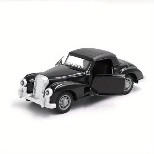 Alloy Classic Car Model Children's Toy Car Decoration Pull Back Canopy Boy Toy
