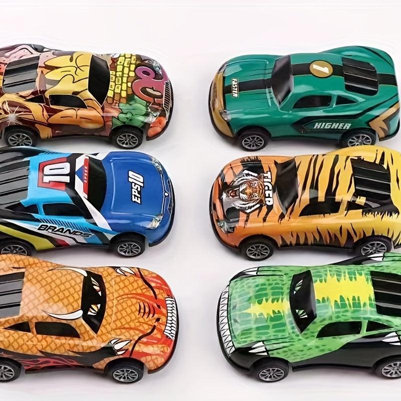 Kids Toy Car Inertia Racing Car Model Alloy Exercise Hands-on Ability