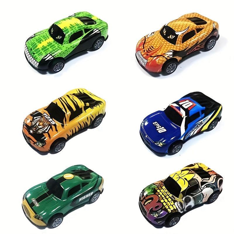 Kids Toy Car Inertia Racing Car Model Alloy Exercise Hands-on Ability