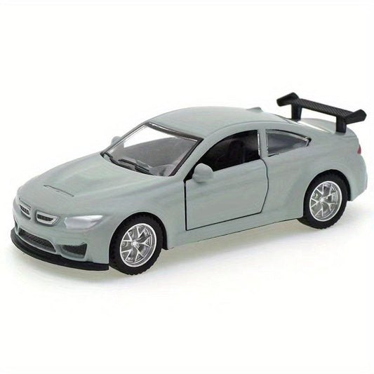Kids Toy Car Open Door Pull Back Alloy Cake Decoration Ornament Car