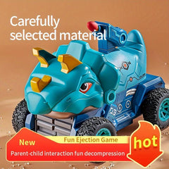 Dinosaur Ejection Car Toy Set