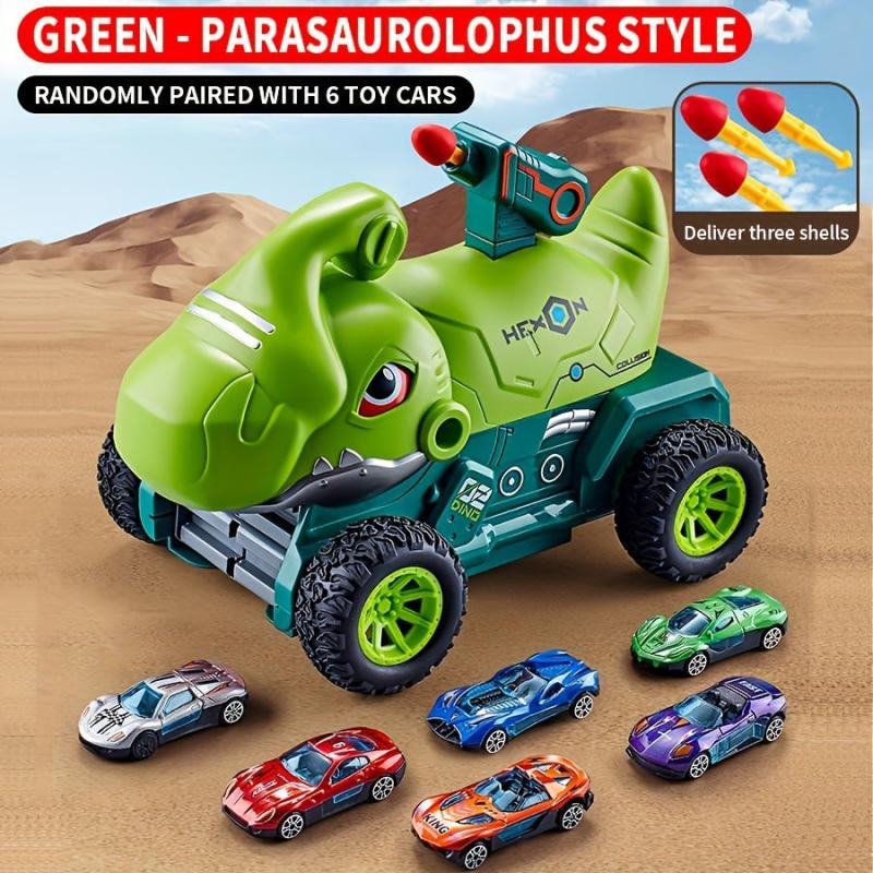 Dinosaur Ejection Car Toy Set