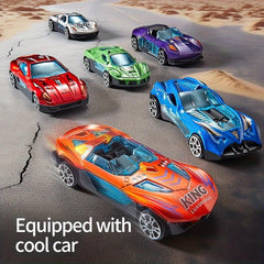 Dinosaur Ejection Car Toy Set