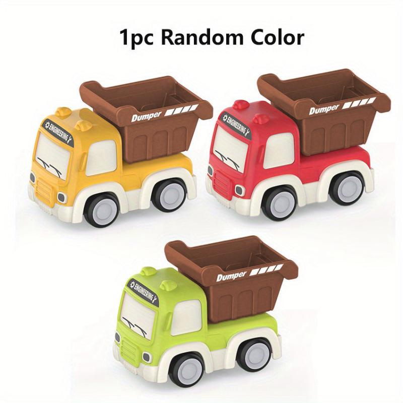 Mini Inertia Puzzle Excavator Truck Toys - Construction Vehicle Squad