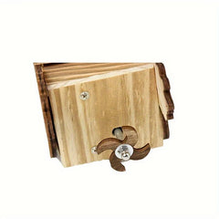 Wooden Dragon Boat Model Music Box Creative Toy