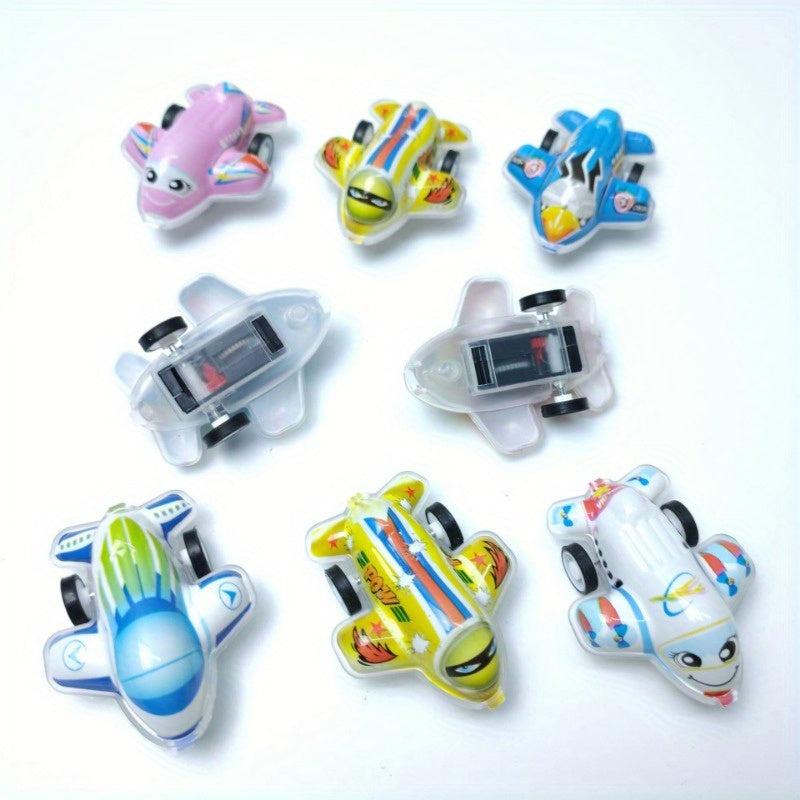 Cartoon Colored Shells Rebound Planes Small Toys