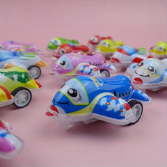 Cartoon Colored Shells Rebound Planes Small Toys