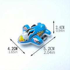 Cartoon Colored Shells Rebound Planes Small Toys