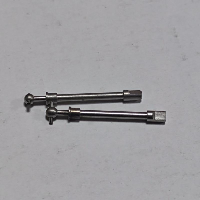 SCX24 90081 Front Rear Steering Prop Shaft CVD Dog Bone Cup Axle Shaft