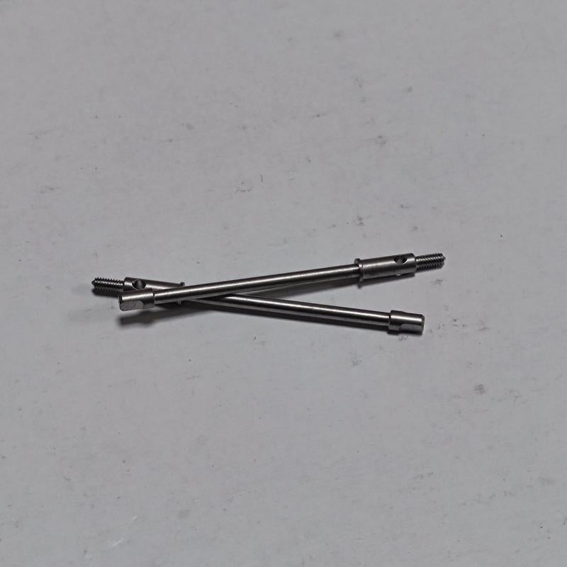 SCX24 90081 Front Rear Steering Prop Shaft CVD Dog Bone Cup Axle Shaft