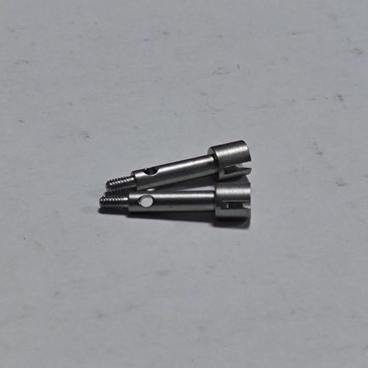 SCX24 90081 Front Rear Steering Prop Shaft CVD Dog Bone Cup Axle Shaft