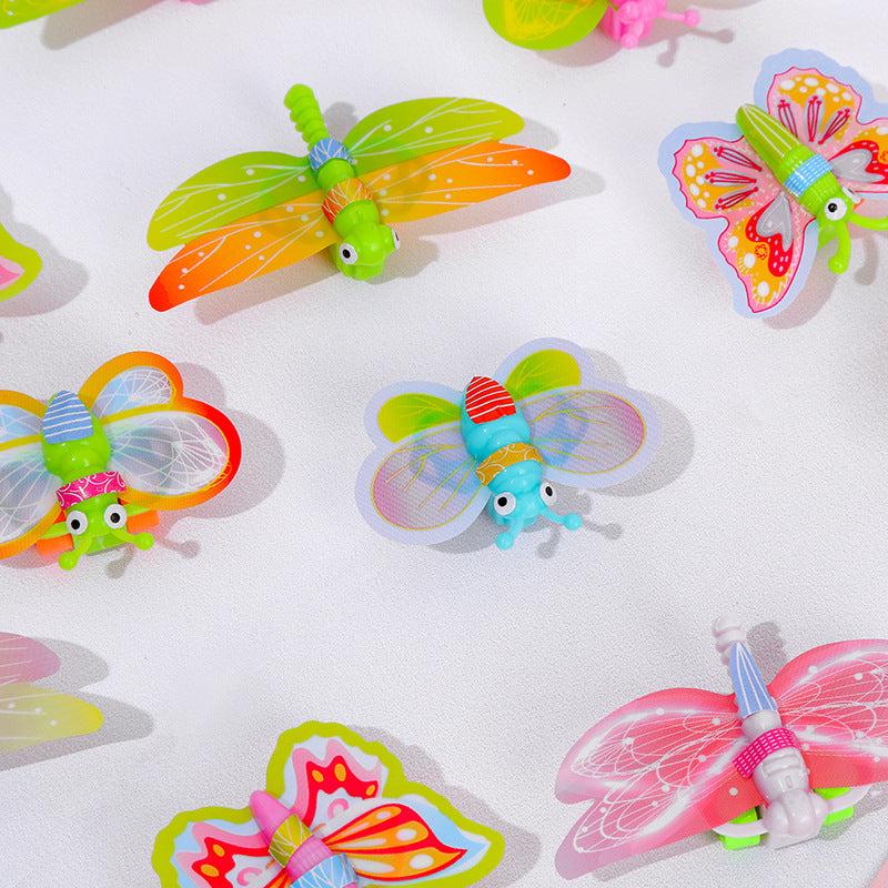 6pcs Mini Dragonfly Butterfly Children's Party Gift
