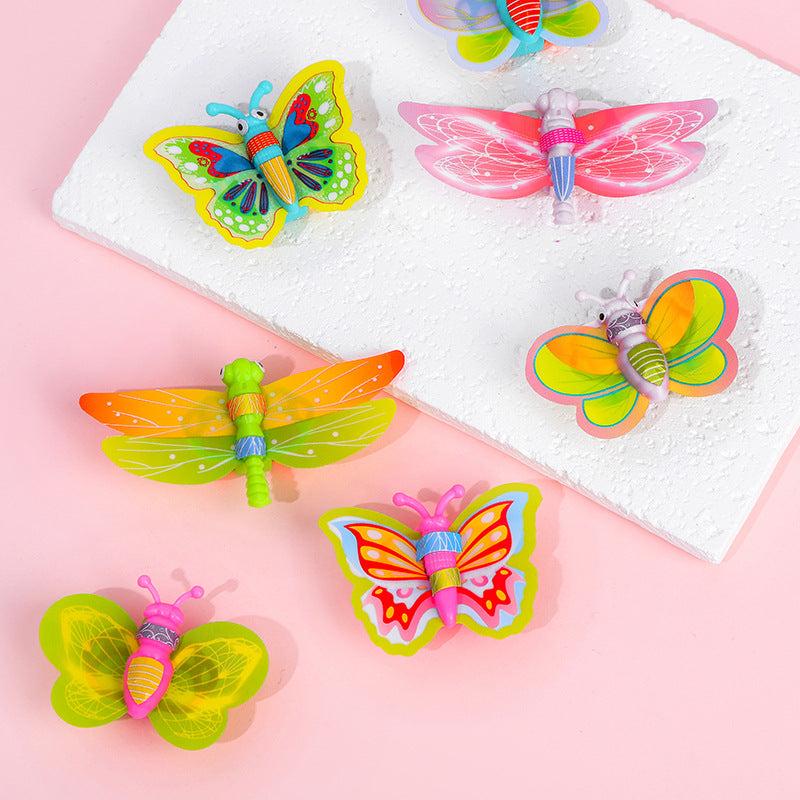 6pcs Mini Dragonfly Butterfly Children's Party Gift